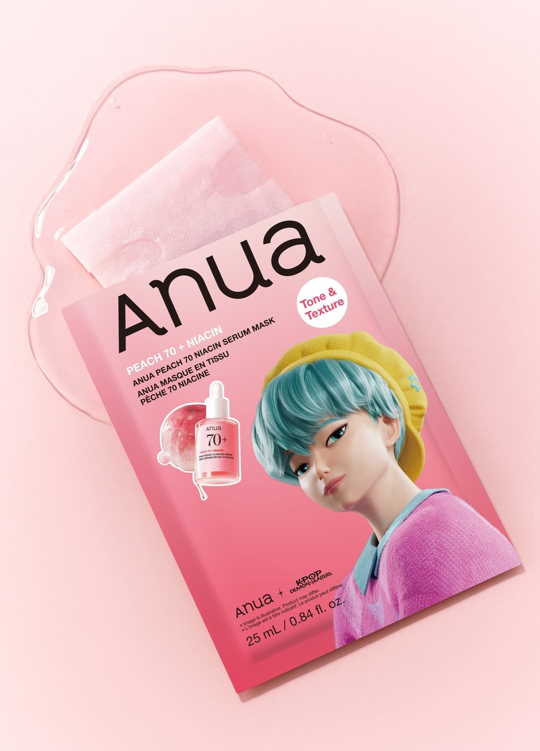 8 Hyaluronsäure-catechin Cool Slim Maske 24 Ml | Anua K-pop Demon Hunters | OVS 8 Hyaluronsäure-catechin Cool Slim Maske 24 Ml | Anua K-pop Demon Hunters - 12 | OVS