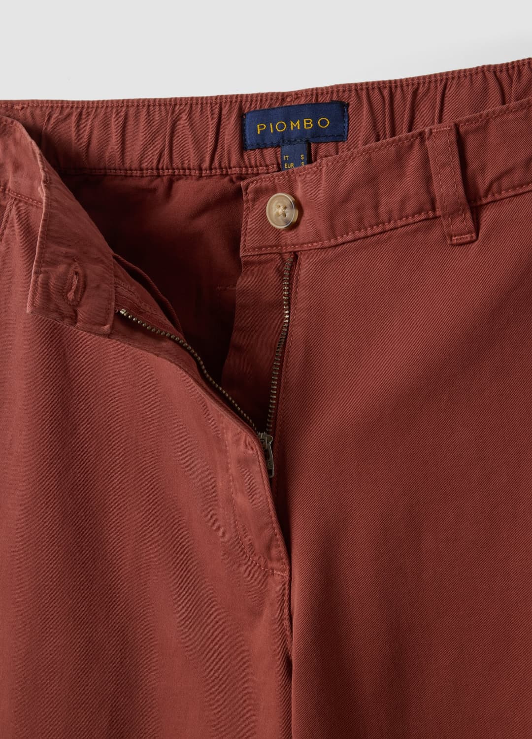 Pantaloni Chino Rossi Wide Leg In Puro Cotone Con Bande A Contrasto | OVS Pantaloni Chino Rossi Wide Leg In Puro Cotone Con Bande A Contrasto - 5 | OVS