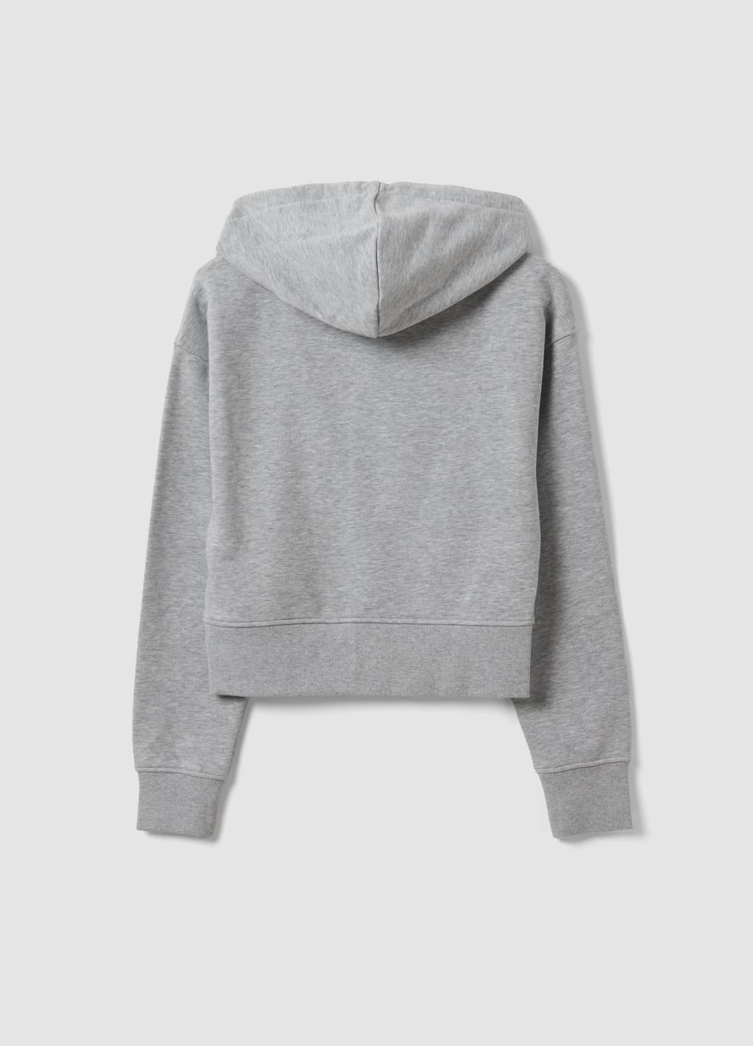 Schwarzer Full-zip-hoodie Aus Baumwollmischung In Fitted-passform | OVS Schwarzer Full-zip-hoodie Aus Baumwollmischung In Fitted-passform - 6 | OVS