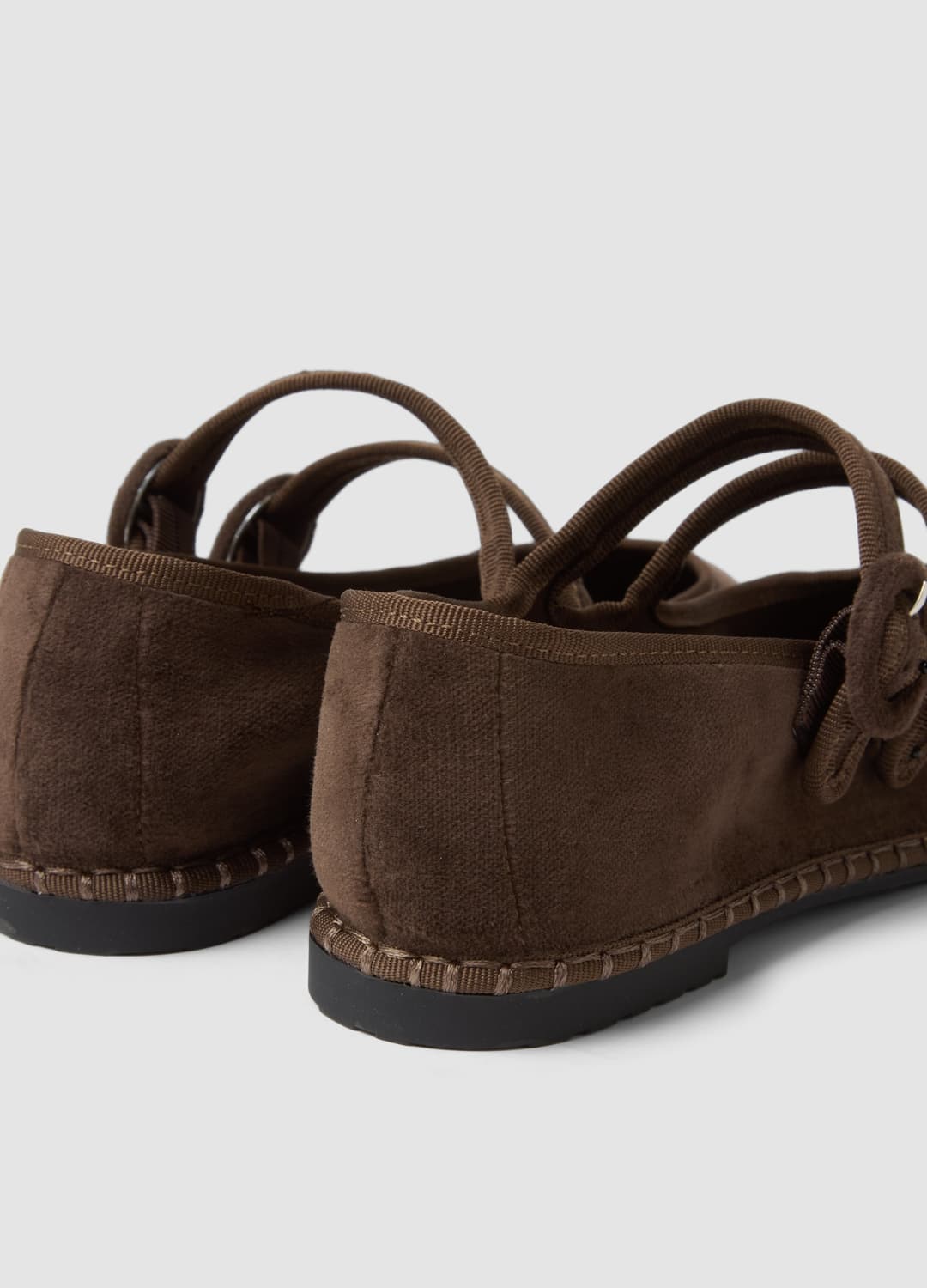 Ballerine Marroni Con Doppio Cinturino | OVS Ballerine Marroni Con Doppio Cinturino - 2 | OVS