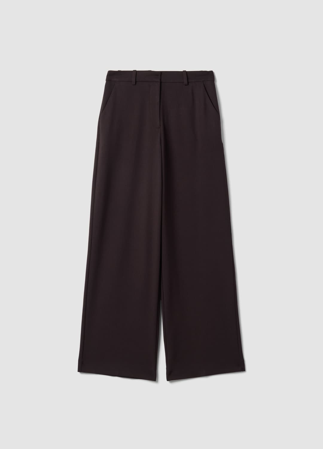 Pantaloni Formali Marroni Flare In Viscosa Elasticizzata | OVS Pantaloni Formali Marroni Flare In Viscosa Elasticizzata - 0 | OVS
