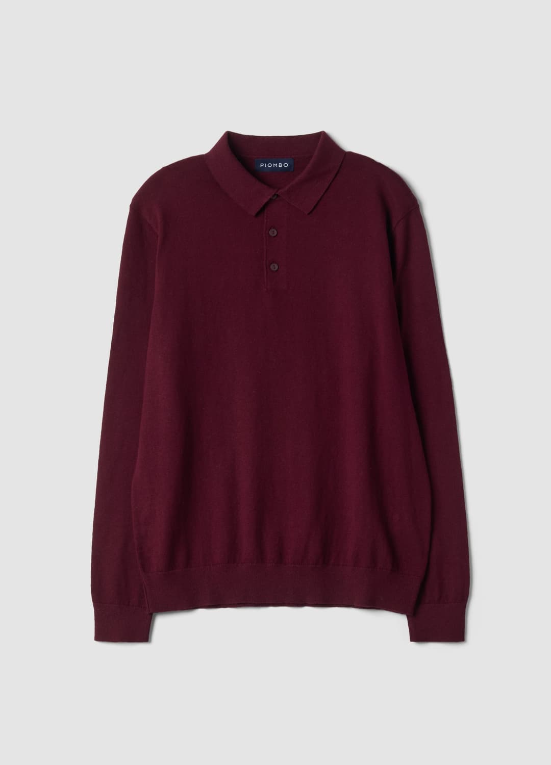 Polo Rossa In Misto Cotone E Cashmere A Maniche Lunghe Regular Fit | OVS Polo Rossa In Misto Cotone E Cashmere A Maniche Lunghe Regular Fit - 0 | OVS