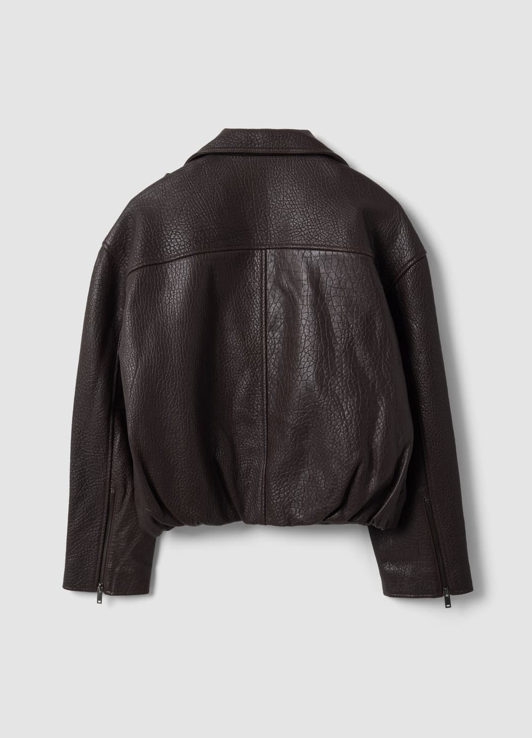 Giacca Biker Marrone In Vera Pelle Over Fit | OVS Giacca Biker Marrone In Vera Pelle Over Fit - 6 | OVS