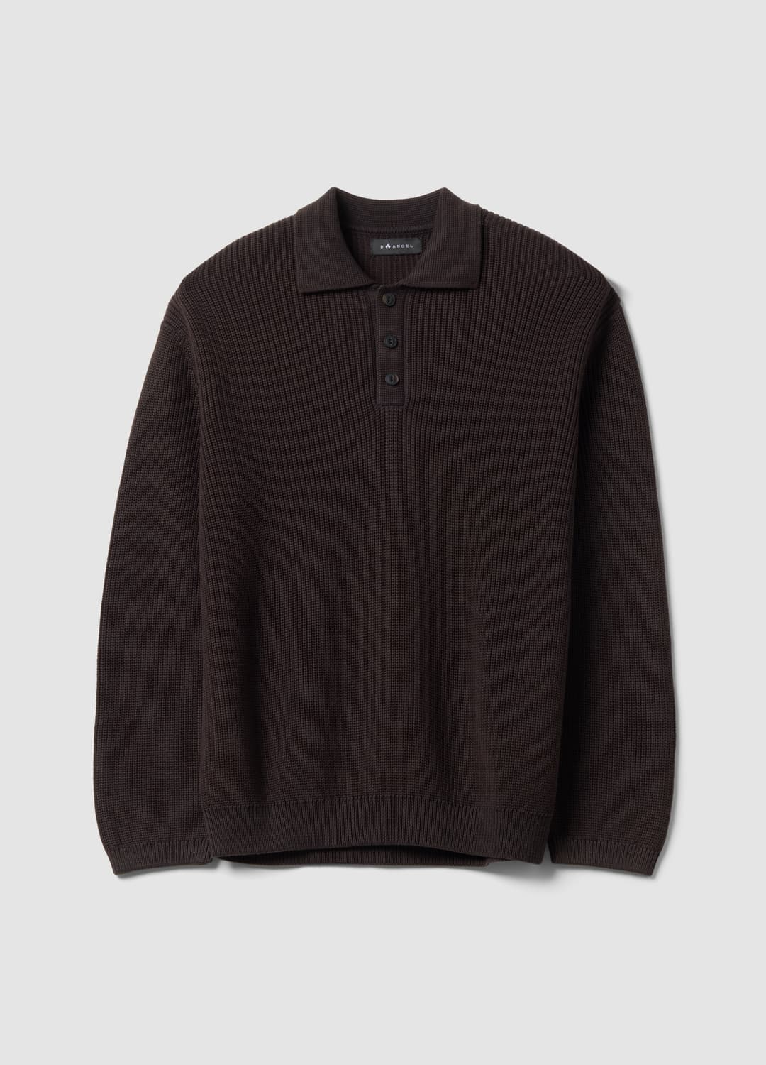 Maglia Marrone In Puro Cotone Con Colletto Polo Over Fit | OVS Maglia Marrone In Puro Cotone Con Colletto Polo Over Fit - 4 | OVS