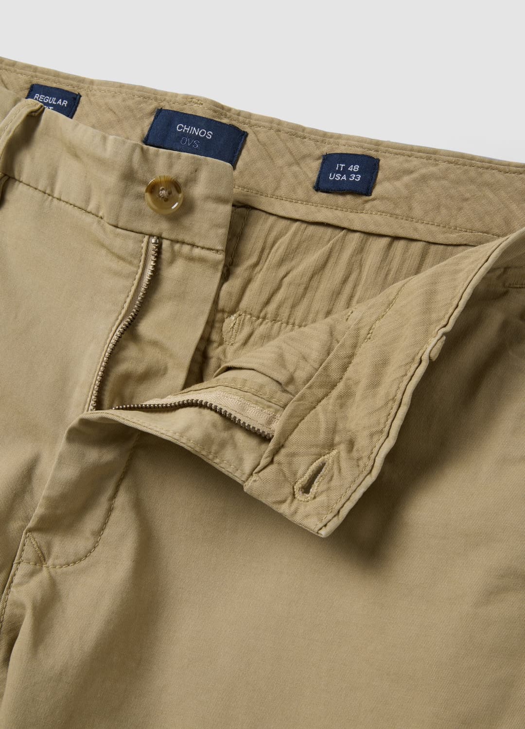 Pantaloni Chino Blu In Cotone Elasticizzato Regular Fit | OVS Pantaloni Chino Blu In Cotone Elasticizzato Regular Fit - 5 | OVS