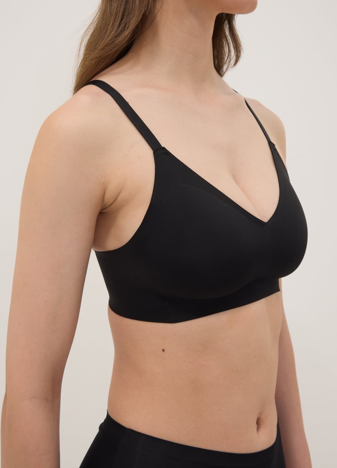 Reggiseno Nero In Tessuto Elasticizzato Con Coppe Removibili | OVS Reggiseno Nero In Tessuto Elasticizzato Con Coppe Removibili - 3 | OVS