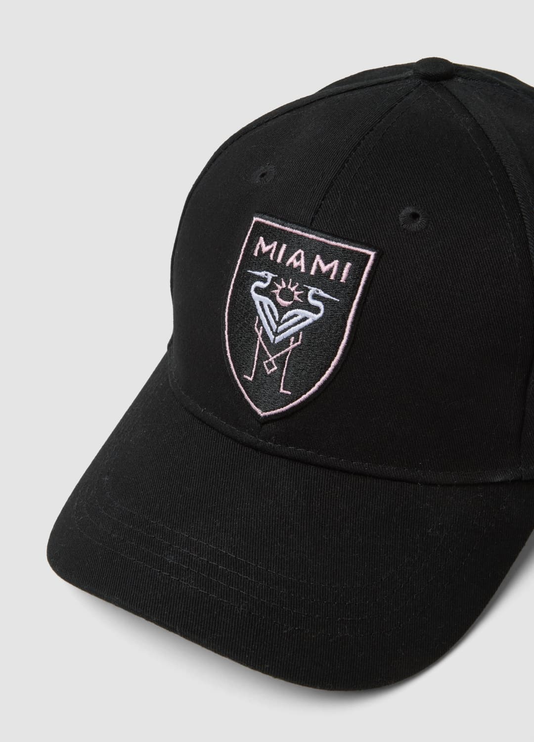 Cappellino Nero In Puro Cotone Con Ricamo Inter Miami Cf | OVS Cappellino Nero In Puro Cotone Con Ricamo Inter Miami Cf - 2 | OVS
