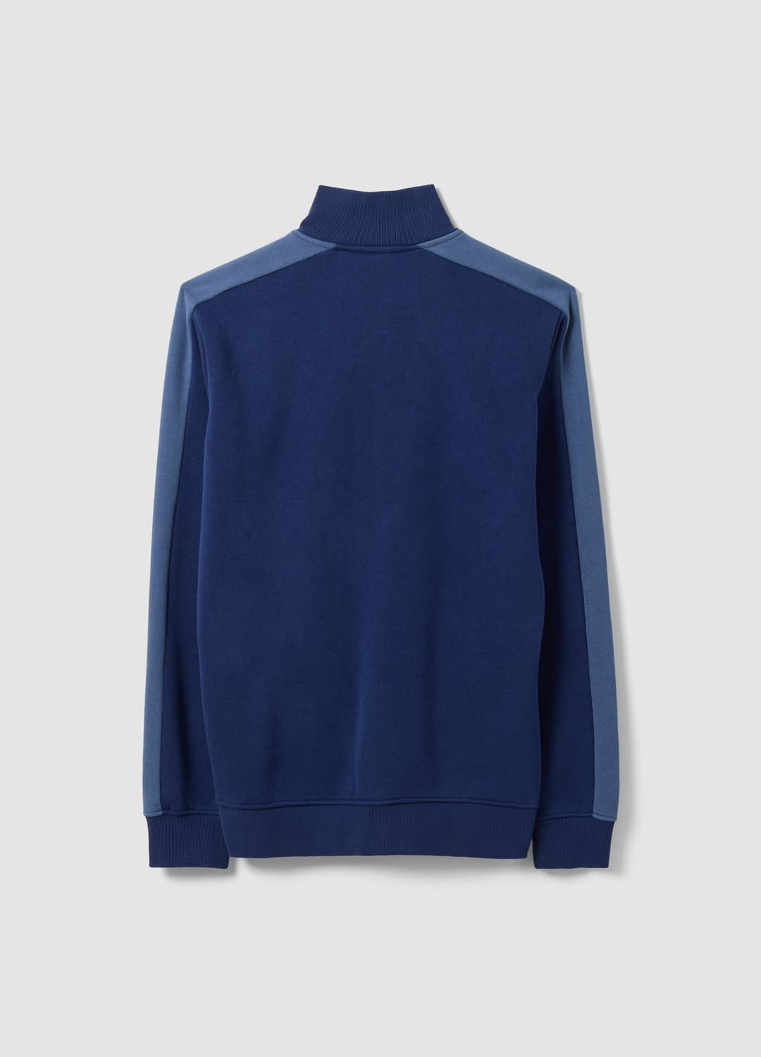 Felpa Full Zip Blu In Misto Cotone Con Logo | OVS Felpa Full Zip Blu In Misto Cotone Con Logo - 6 | OVS