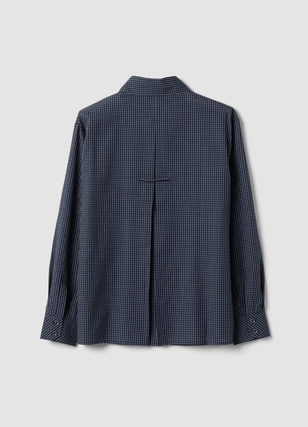 Blaue Regular-fit-hemdbluse Aus Baumwoll- Und Lyocellmix Mit Karomuster | OVS Blaue Regular-fit-hemdbluse Aus Baumwoll- Und Lyocellmix Mit Karomuster - 6 | OVS