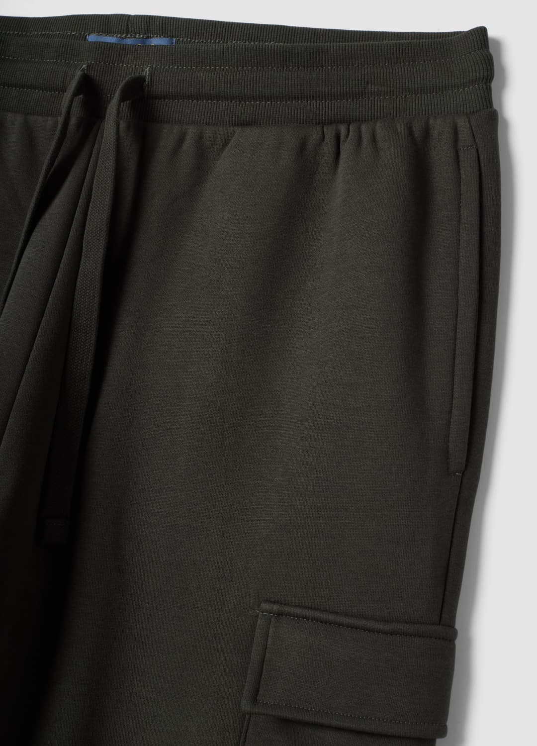 Schwarze Cargo-jogger Aus Baumwollmix Mit Kordelzug | OVS Schwarze Cargo-jogger Aus Baumwollmix Mit Kordelzug - 1 | OVS