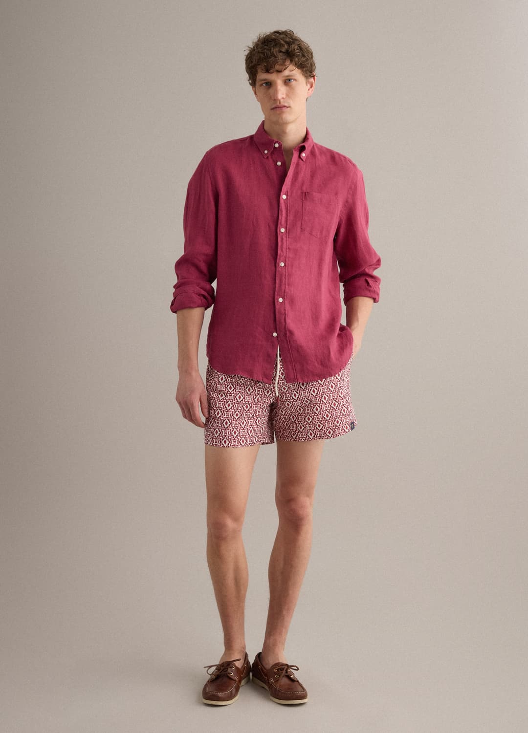Boxer Mare Rosso Con Stampa Geometrica | OVS Boxer Mare Rosso Con Stampa Geometrica - 2 | OVS
