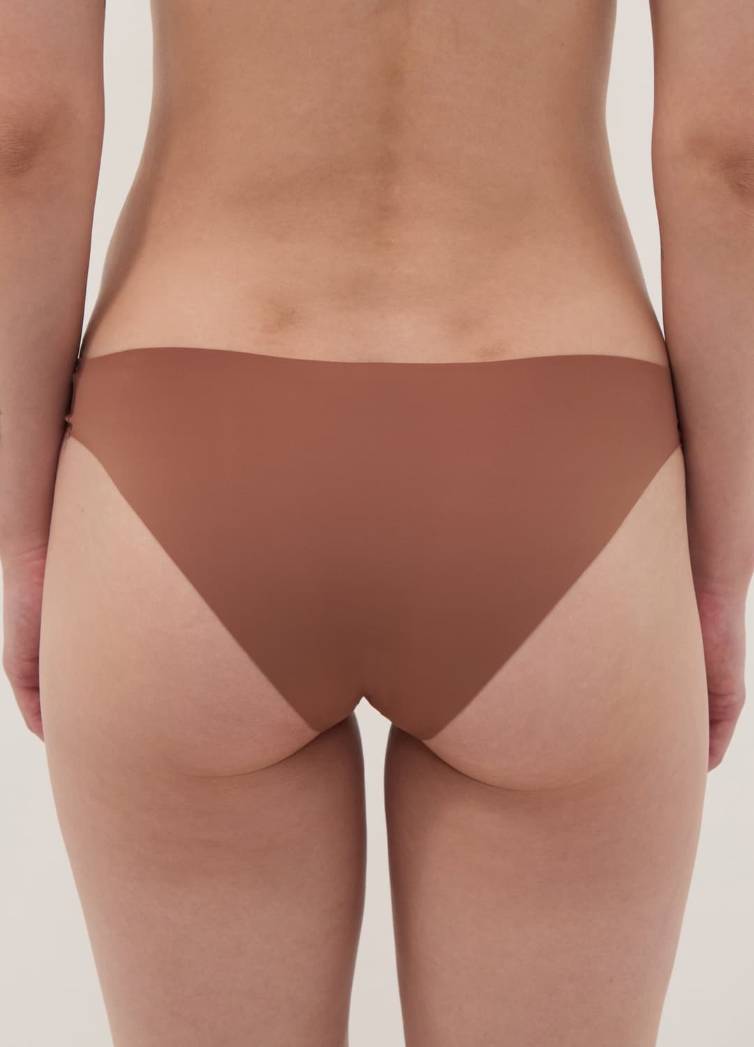 Slip Marrone In Microfibra Elasticizzata A Vita Regular | OVS Slip Marrone In Microfibra Elasticizzata A Vita Regular - 2 | OVS