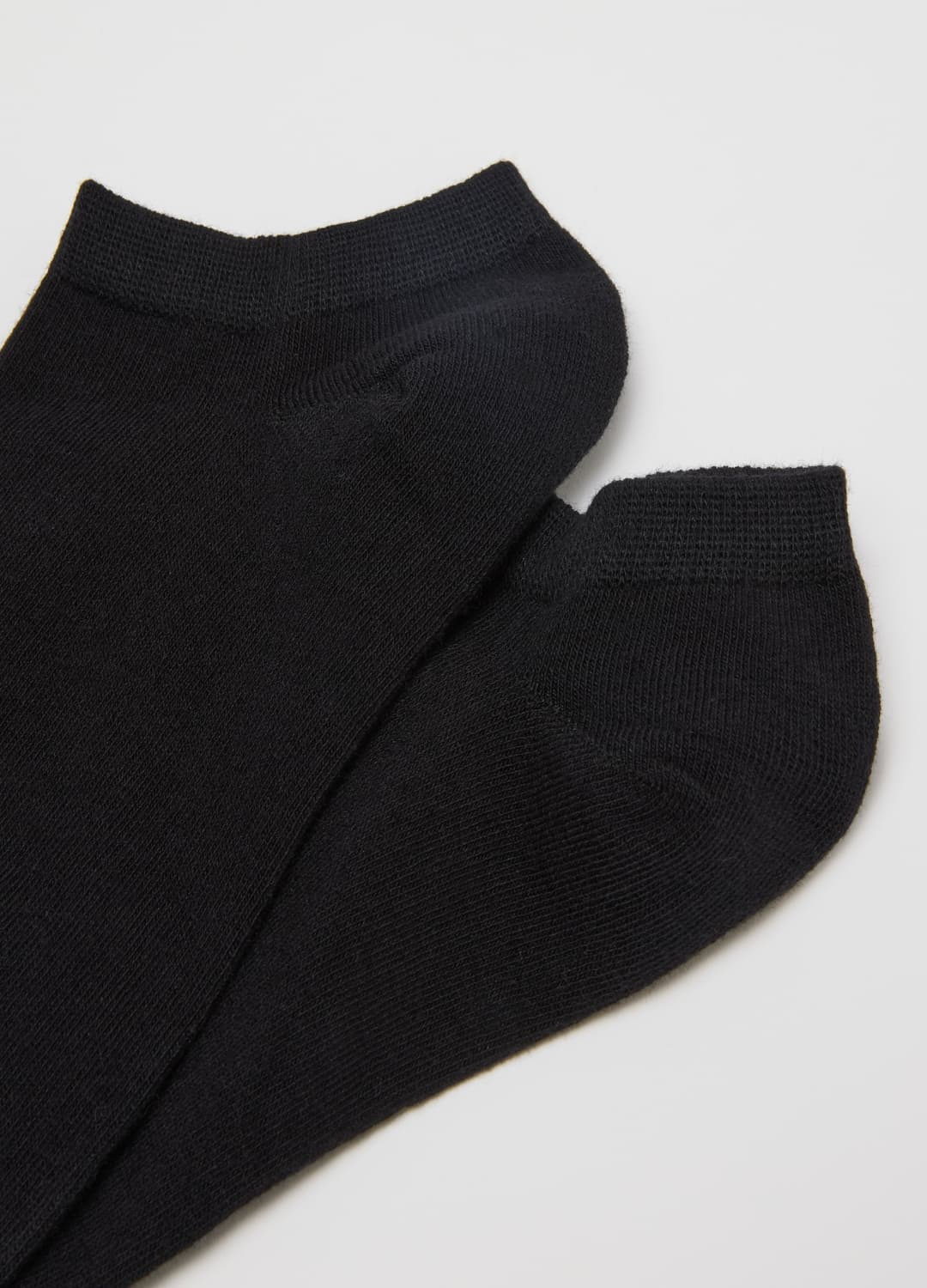 Tripack Schwarze Kurze Baumwoll-stretchsocken | OVS Tripack Schwarze Kurze Baumwoll-stretchsocken - 1 | OVS