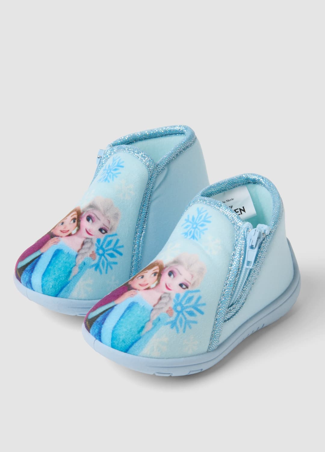 Pantofole Azzurre Con Stampa Frozen Per Neonata E Bimba | OVS Pantofole Azzurre Con Stampa Frozen Per Neonata E Bimba - 1 | OVS