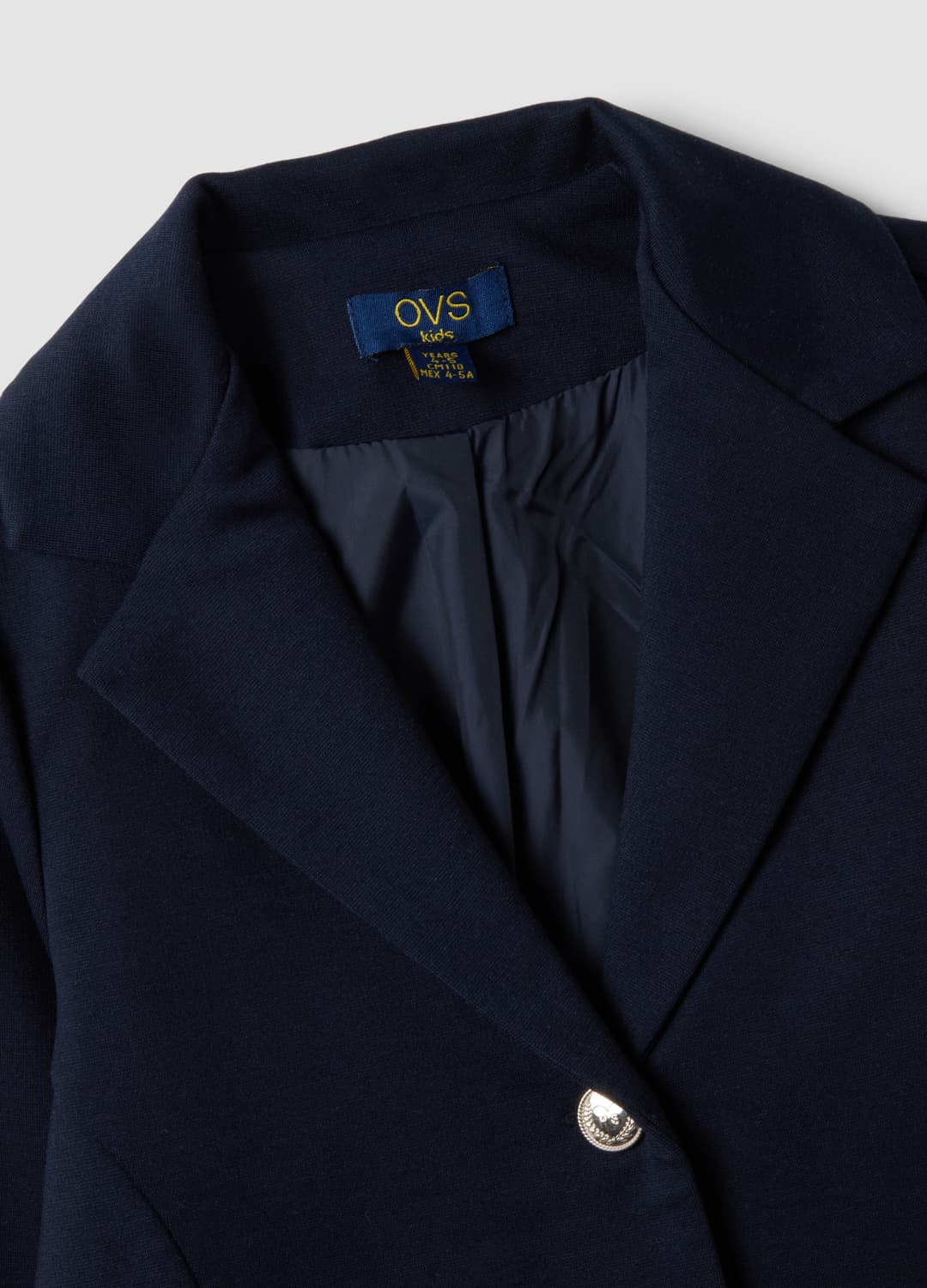Giacca Blu In Viscosa Elasticizzata Foderata Per Bambina | OVS Giacca Blu In Viscosa Elasticizzata Foderata Per Bambina - 2 | OVS