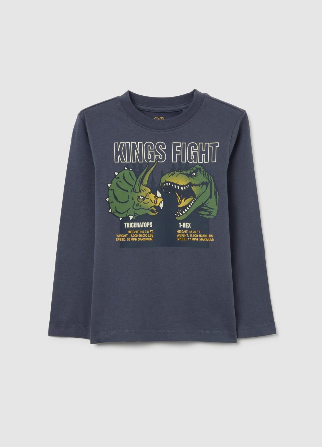 T-shirt Valueweight Bambino Bianca M/lunga - Foto 4