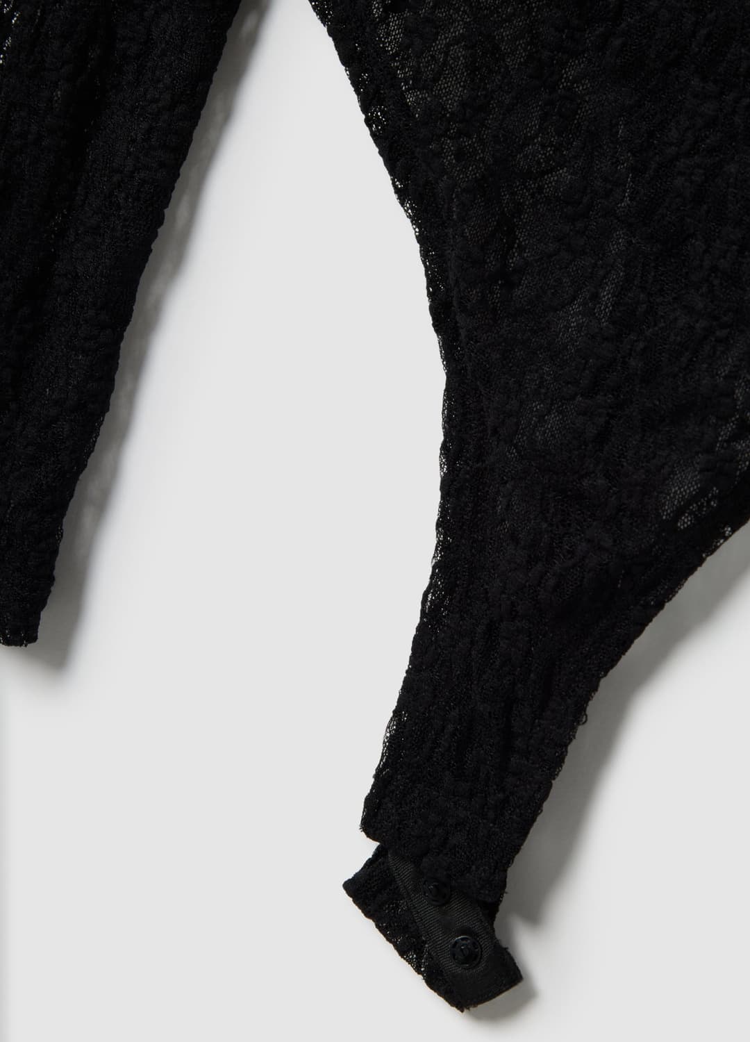 Body Nero Senza Coppa In Pizzo Elasticizzato Regular Fit | OVS Body Nero Senza Coppa In Pizzo Elasticizzato Regular Fit - 5 | OVS