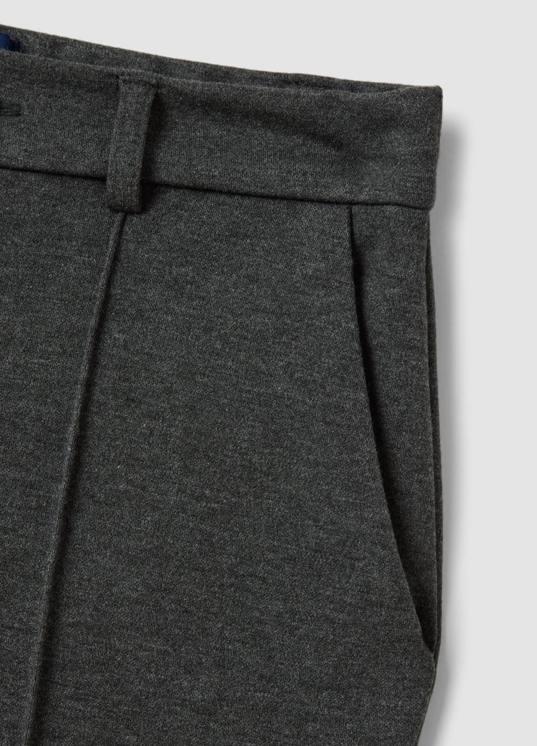 Graue Straight-fit-hose Aus Elastischer Viskose | OVS Graue Straight-fit-hose Aus Elastischer Viskose - 5 | OVS