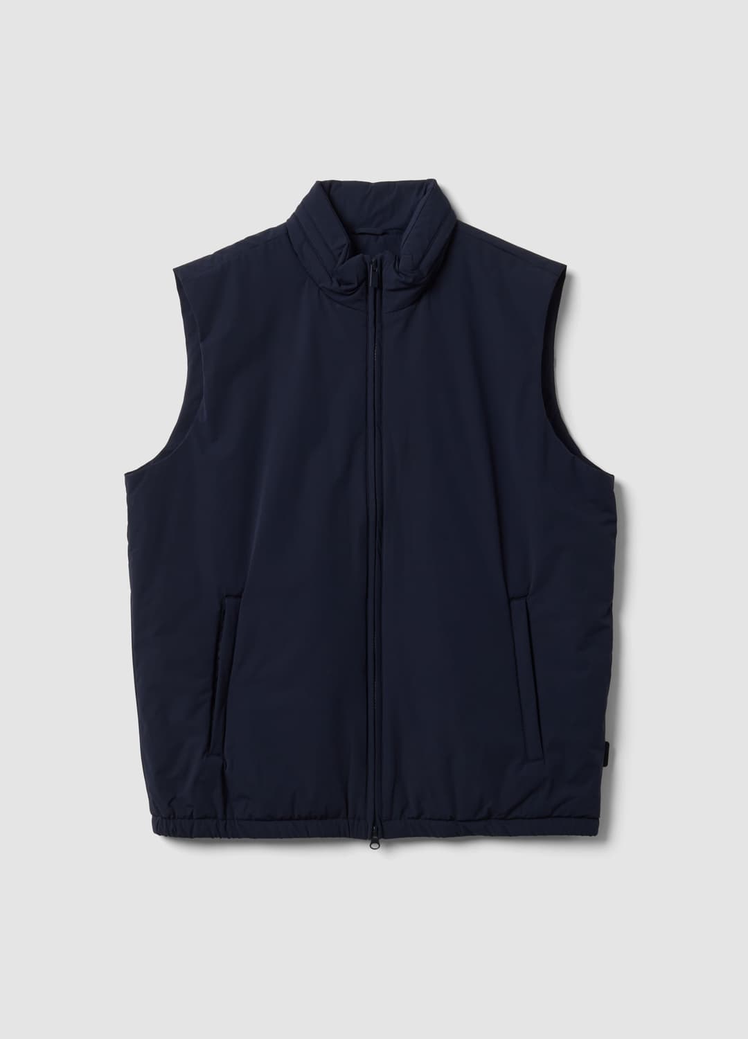 Gilet Blu In Tessuto Elasticizzato Con Zip | OVS Gilet Blu In Tessuto Elasticizzato Con Zip - 4 | OVS