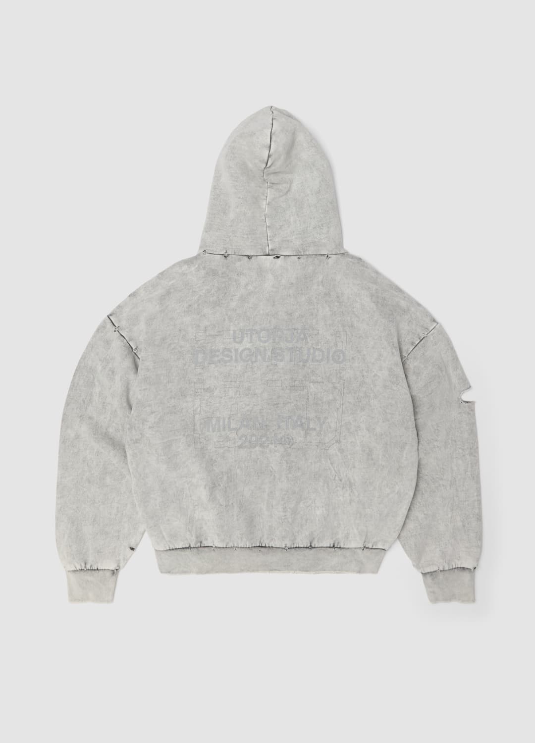 Hoodie In Sunfaded Black | OVS Hoodie In Sunfaded Black - 1 | OVS