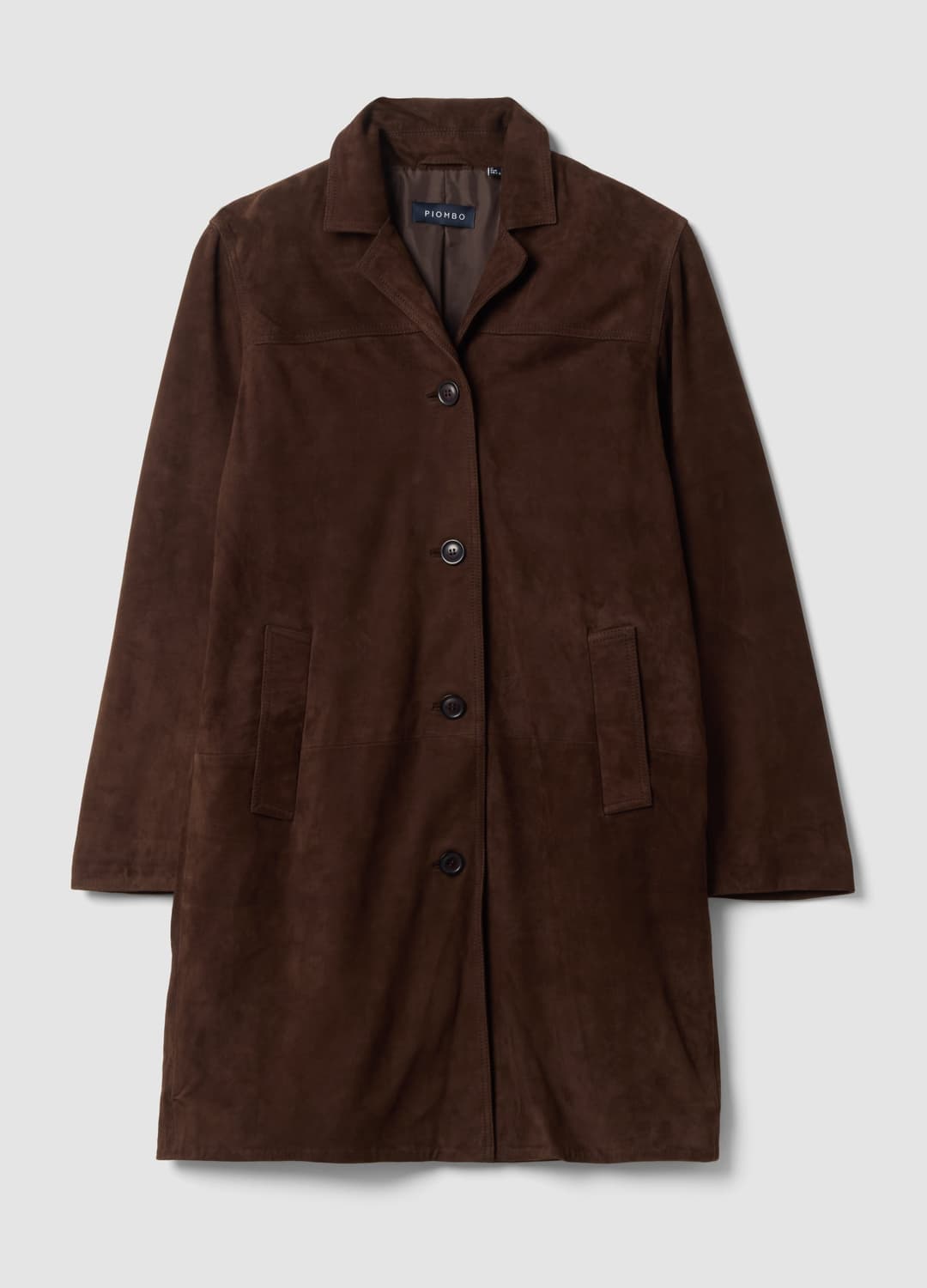 Cappotto Marrone Lungo In Vera Pelle Regular Fit | OVS Cappotto Marrone Lungo In Vera Pelle Regular Fit - 0 | OVS