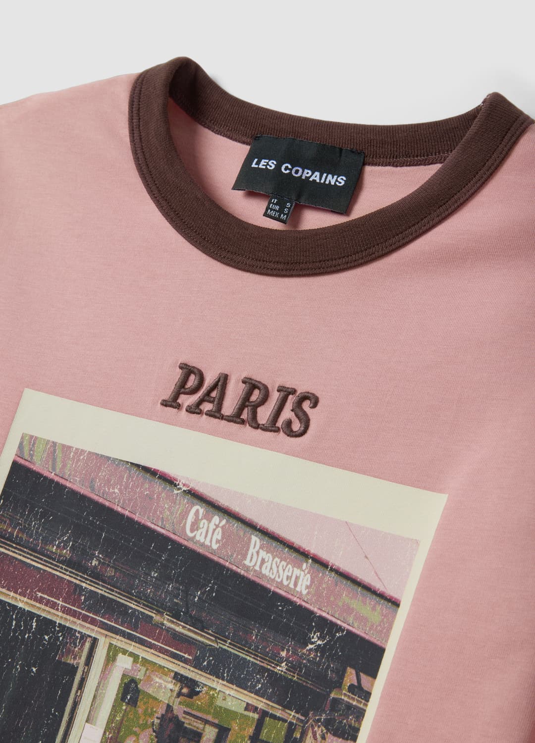 Rosa T-shirt Aus Reiner Baumwolle Mit Paris-print | OVS Rosa T-shirt Aus Reiner Baumwolle Mit Paris-print - 5 | OVS