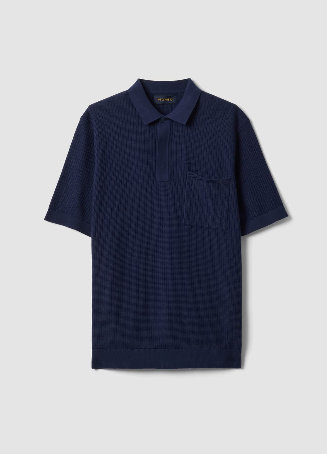 Polo Blu In Puro Cotone Con Taschino Regular Fit | OVS Polo Blu In Puro Cotone Con Taschino Regular Fit - 4 | OVS