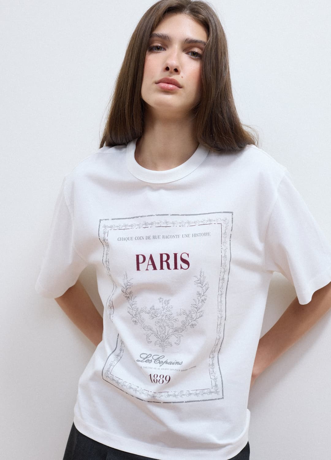 T-shirt Bianca In Puro Cotone Con Girocollo E Stampa Relaxed Fit | OVS T-shirt Bianca In Puro Cotone Con Girocollo E Stampa Relaxed Fit - 0 | OVS