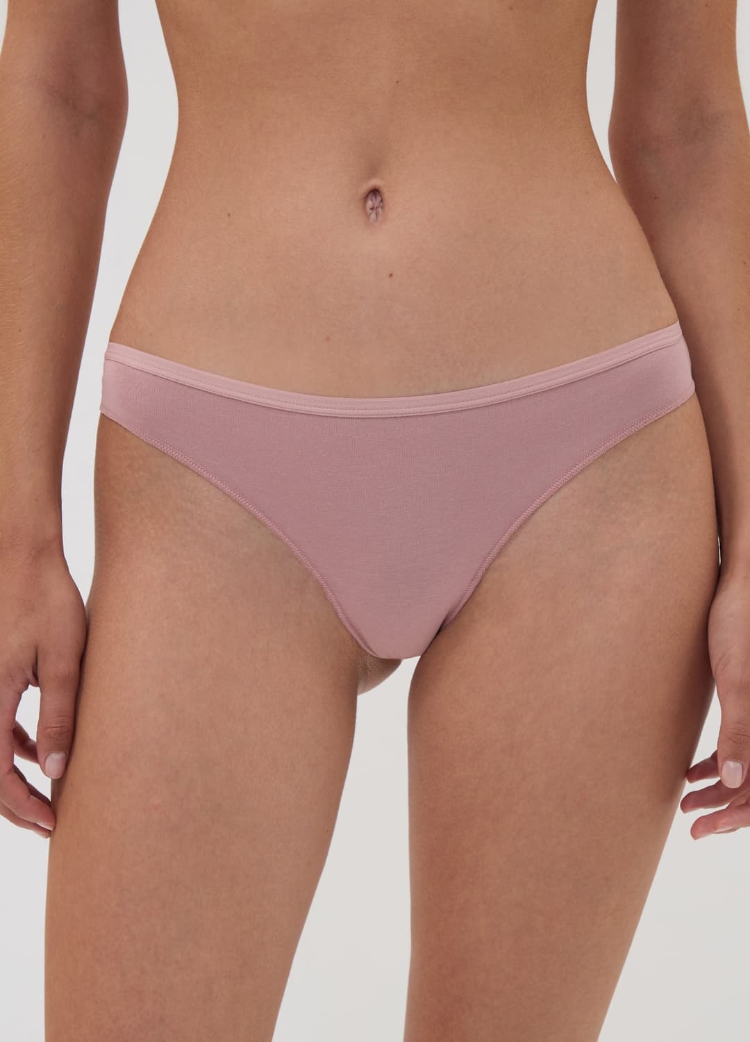 Multipack Di Cinque Slip Brasiliana In Cotone Organico E Viscosa Elasticizzato | OVS Multipack Di Cinque Slip Brasiliana In Cotone Organico E Viscosa Elasticizzato - 1 | OVS