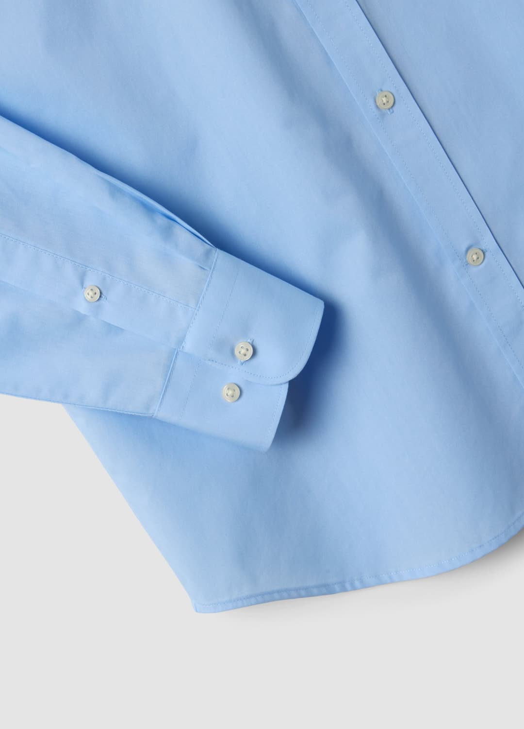 Camicia Azzurra Regular Fit Con Colletto Classico Easy Iron | OVS Camicia Azzurra Regular Fit Con Colletto Classico Easy Iron - 6 | OVS