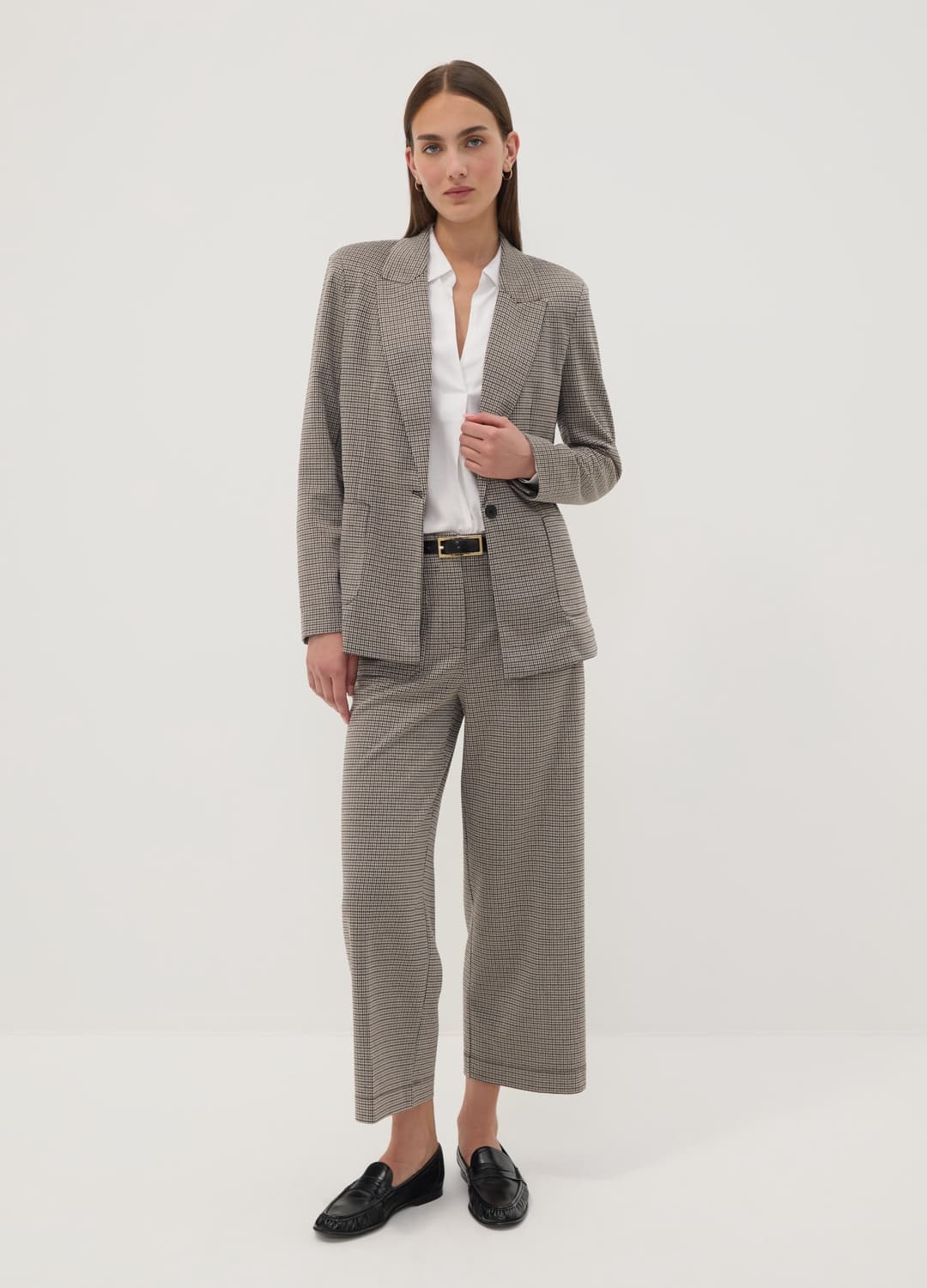 Blazer Beige In Viscosa Elasticizzata A Fantasia | OVS Blazer Beige In Viscosa Elasticizzata A Fantasia - 1 | OVS