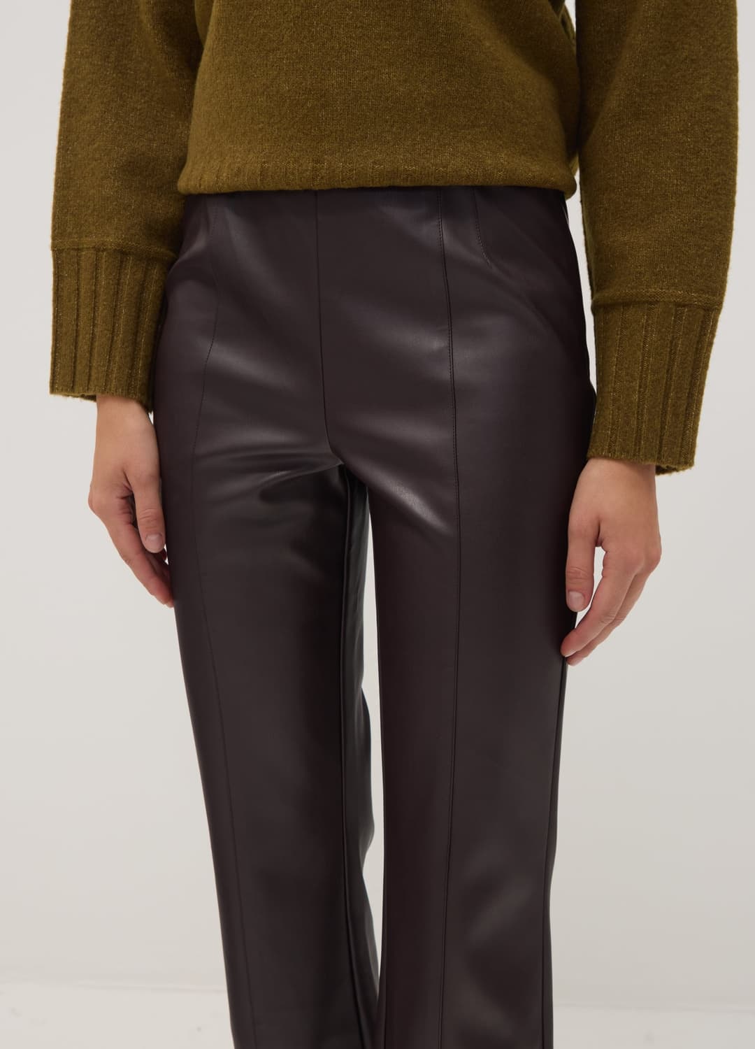 Leggings Marroni Flare Con Vita Regular Ed Elastico | OVS Leggings Marroni Flare Con Vita Regular Ed Elastico - 2 | OVS