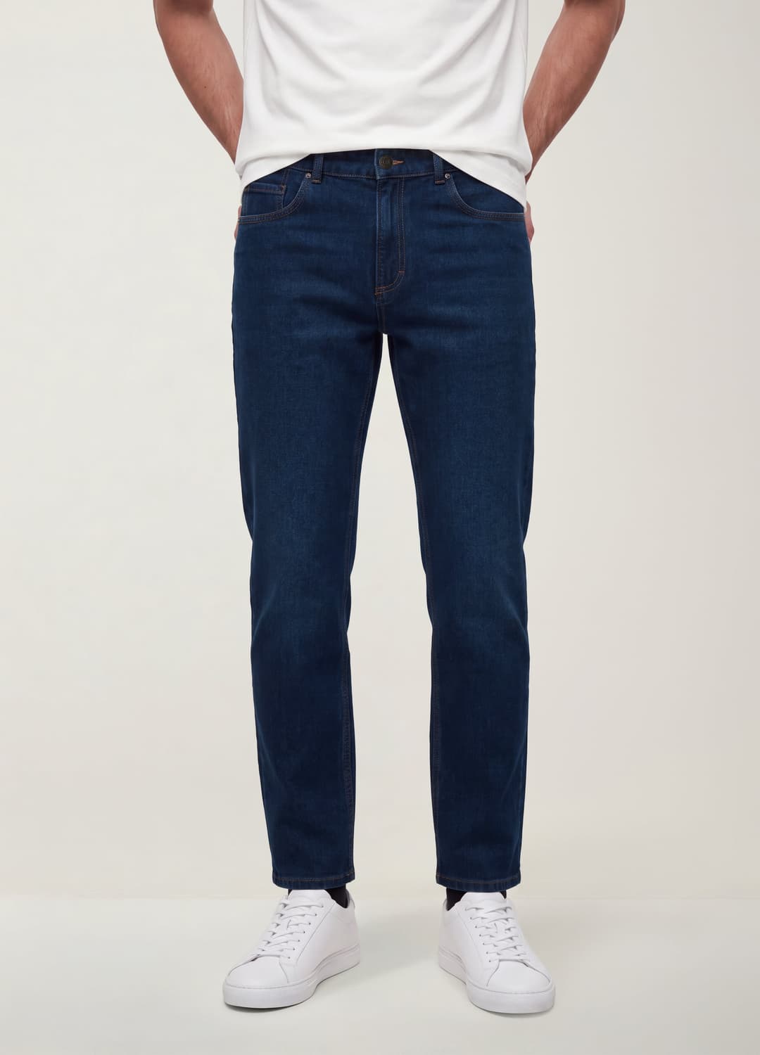Blaue Denim-jeans Aus Baumwoll-viskose-mix | OVS Blaue Denim-jeans Aus Baumwoll-viskose-mix - 2 | OVS