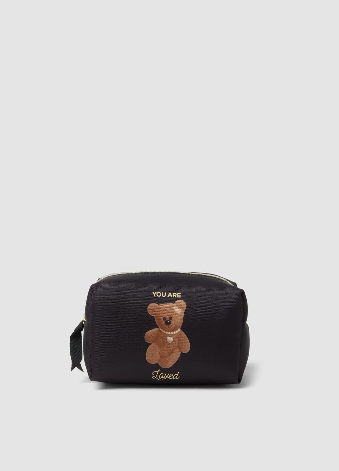 Beauty Case Nero Con Stampa Teddy | OVS Beauty Case Nero Con Stampa Teddy - 0 | OVS