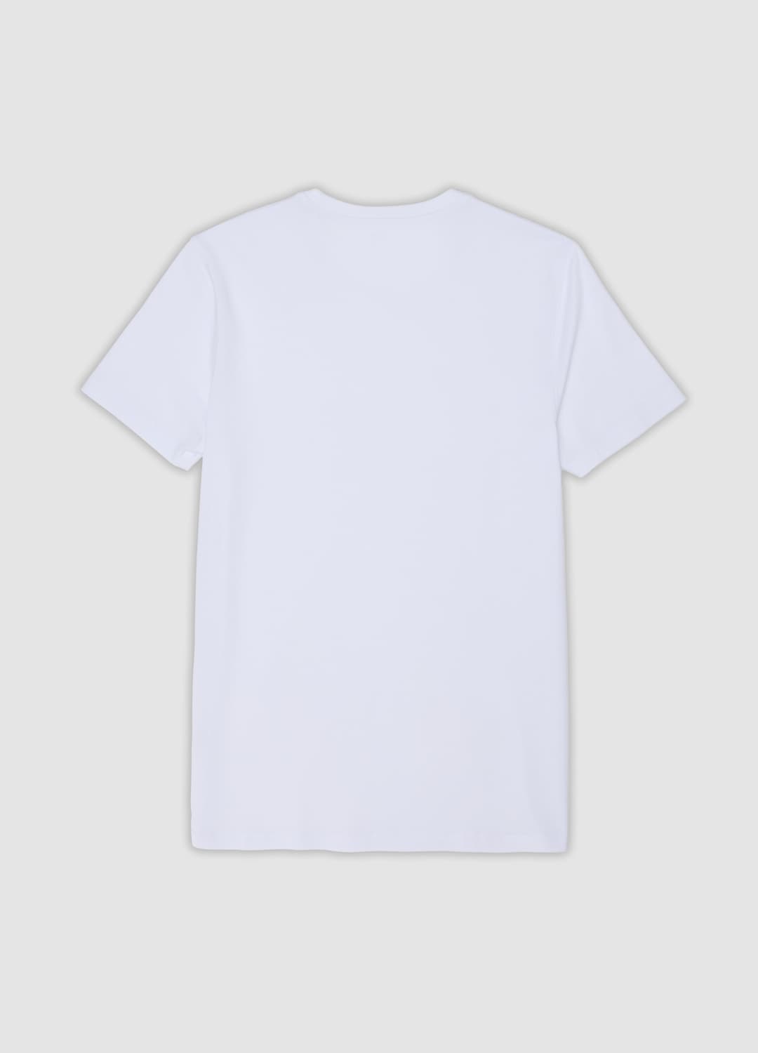 Weißes Supima-baumwoll-t-shirt Mit Rundhalsausschnitt | OVS Weißes Supima-baumwoll-t-shirt Mit Rundhalsausschnitt - 6 | OVS