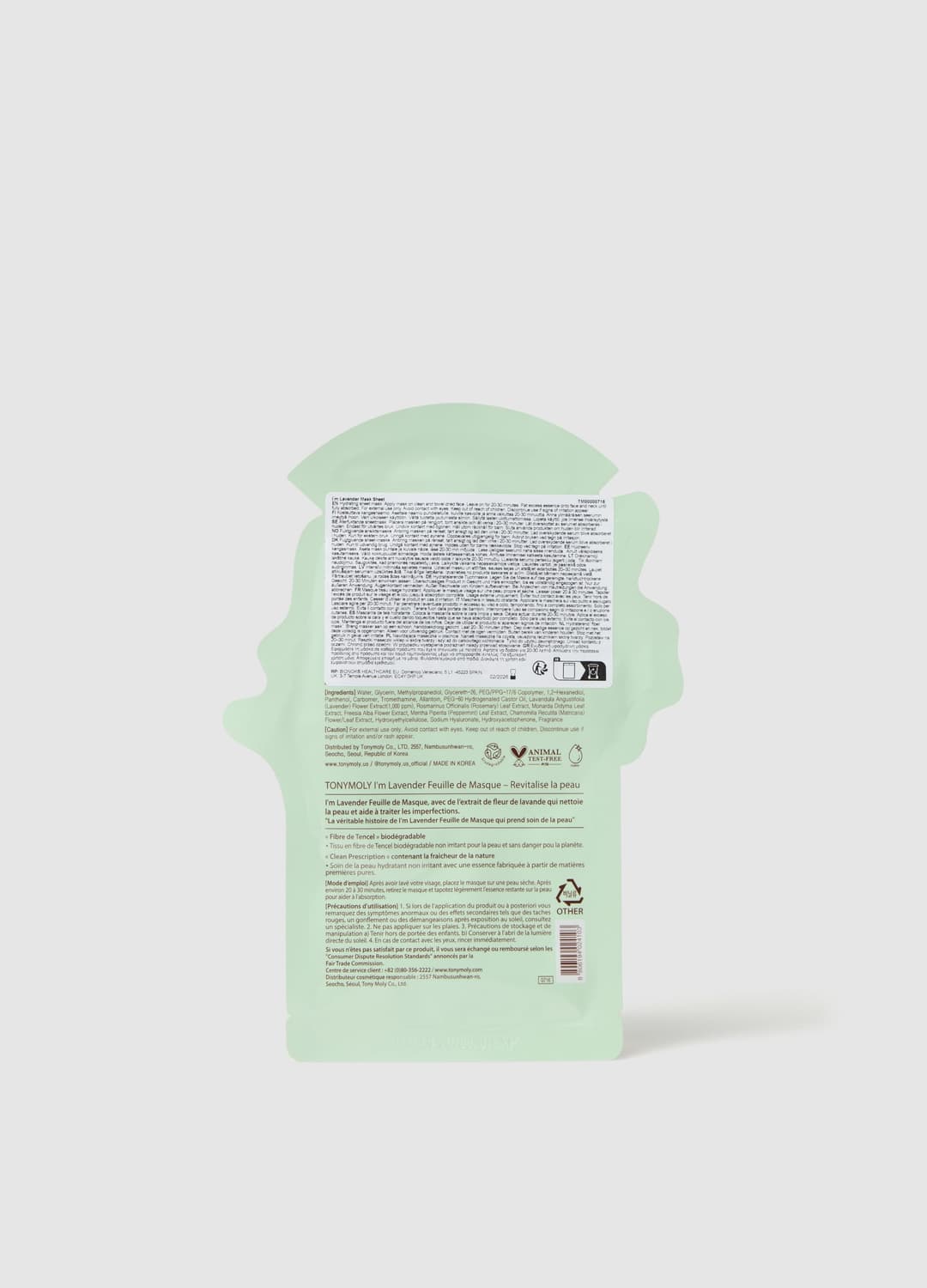 Revitalising Fabric Mask - Korean Skincare | OVS Revitalising Fabric Mask - Korean Skincare - 5 | OVS