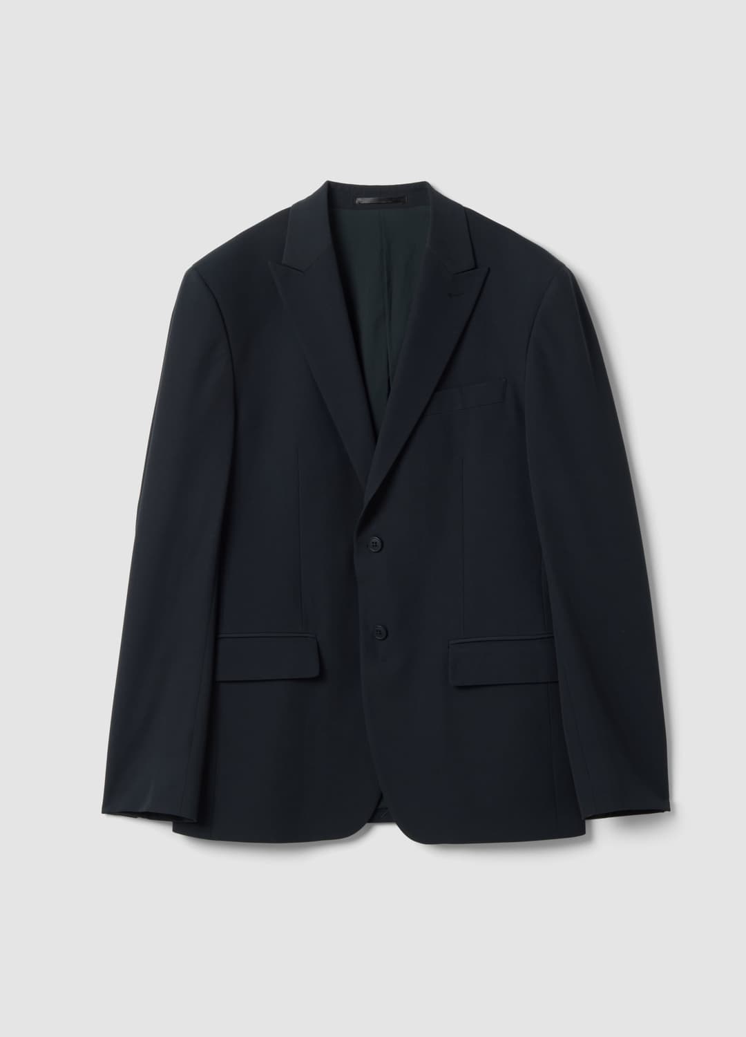 Blazer Blu In Twill Di Viscosa Elasticizzata Slim Fit Con Rever A Lancia | OVS Blazer Blu In Twill Di Viscosa Elasticizzata Slim Fit Con Rever A Lancia - 0 | OVS