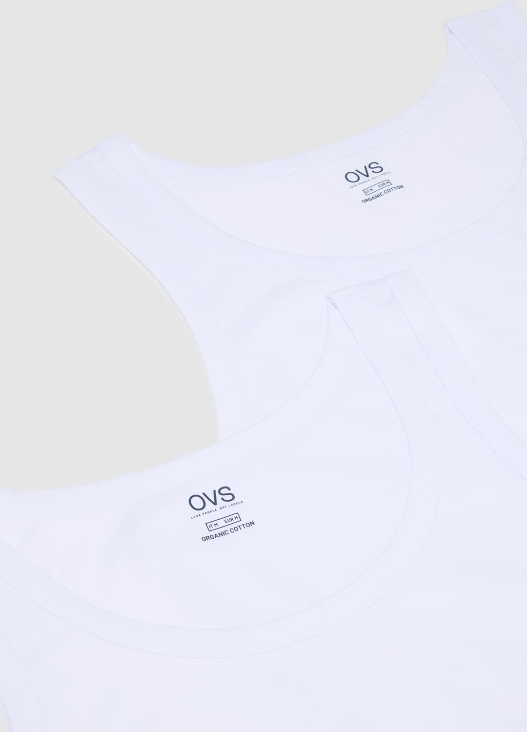Bipack Di Canottiere In Puro Cotone Bianche Regular Fit | OVS Bipack Di Canottiere In Puro Cotone Bianche Regular Fit - 5 | OVS