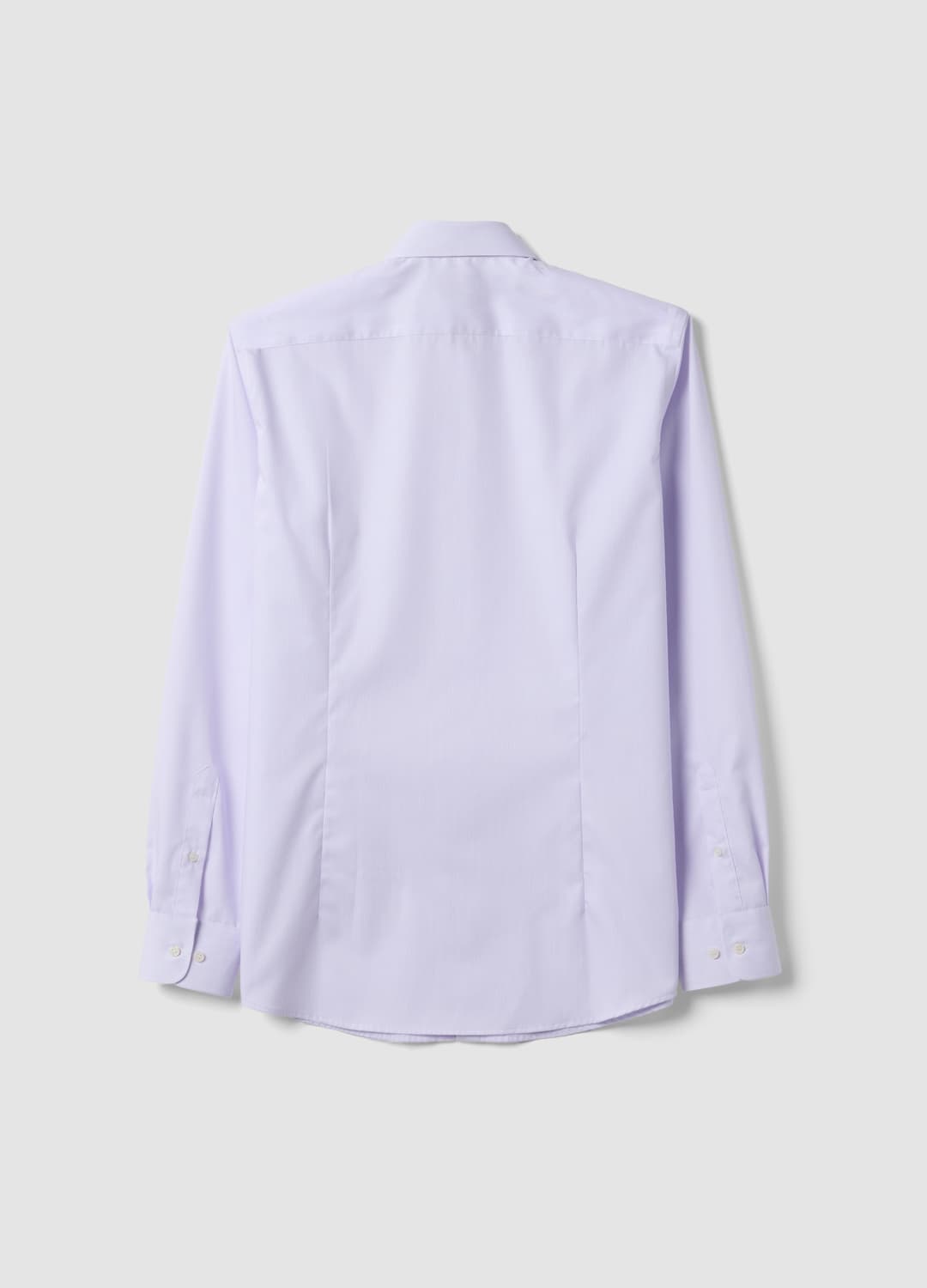 Camicia Bianca A Righe In Puro Cotone Con Collo Francese Slim Fit No Iron | OVS Camicia Bianca A Righe In Puro Cotone Con Collo Francese Slim Fit No Iron - 1 | OVS