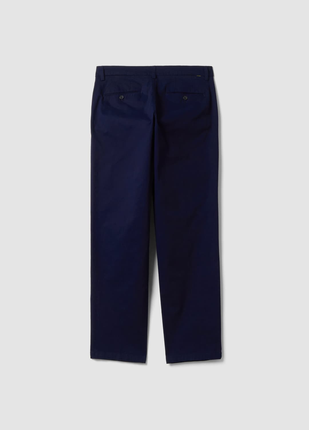Pantaloni Chino Blu In Twill Di Cotone Elasticizzato Regular Fit | OVS Pantaloni Chino Blu In Twill Di Cotone Elasticizzato Regular Fit - 6 | OVS