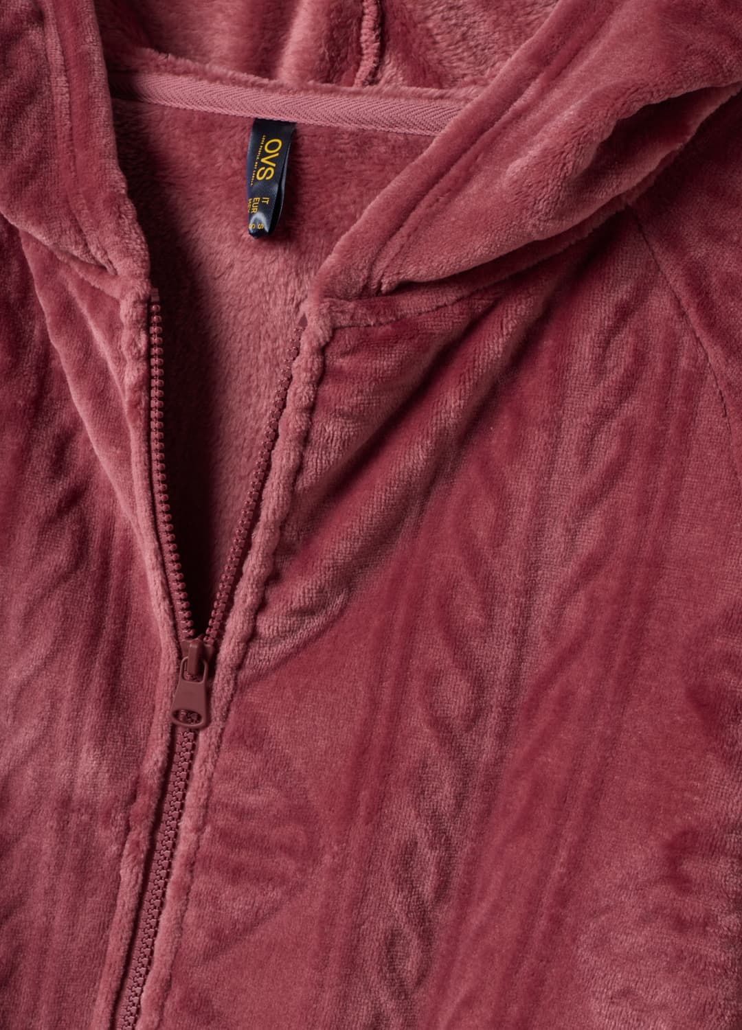 Felpa Rosa Homewear Con Zip E Cappuccio | OVS Felpa Rosa Homewear Con Zip E Cappuccio - 5 | OVS