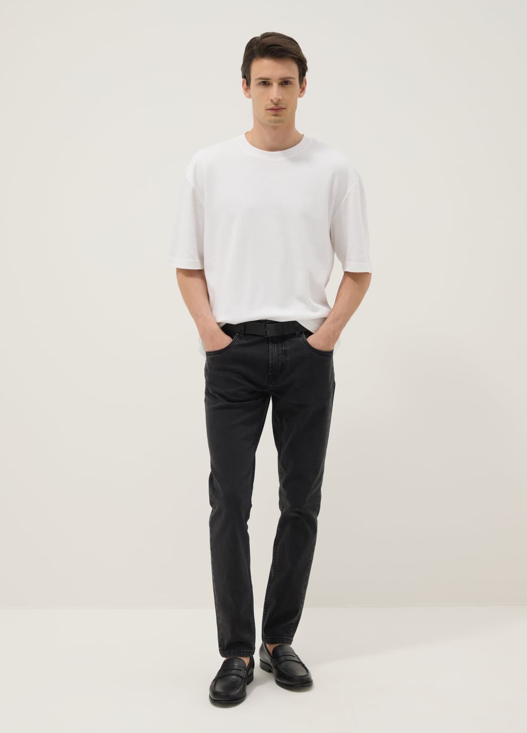 Jeans Neri In Cotone Elasticizzato Skynny Fit | OVS Jeans Neri In Cotone Elasticizzato Skynny Fit - 0 | OVS