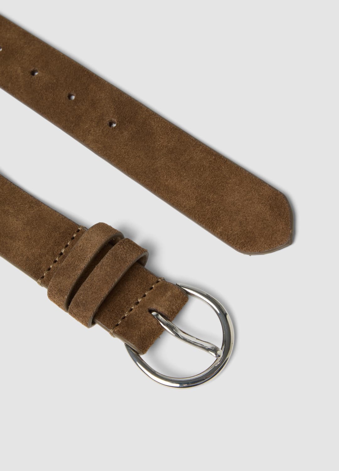 Cintura Marrone In Vera Pelle Con Fibbia Ovale | OVS Cintura Marrone In Vera Pelle Con Fibbia Ovale - 4 | OVS