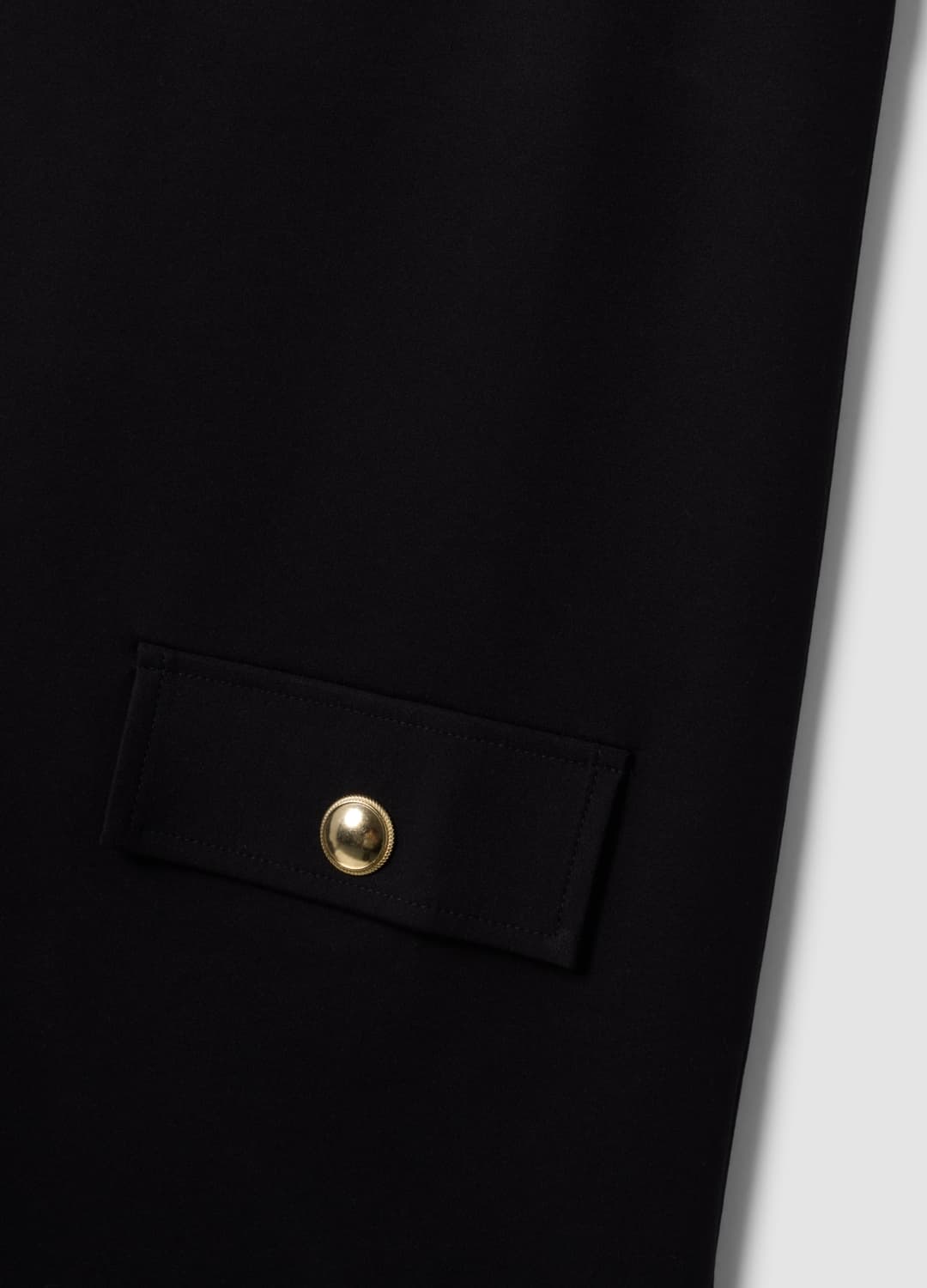 Abito Smanicato Nero In Punto Milano Di Viscosa Elasticizzata Straight Fit | OVS Abito Smanicato Nero In Punto Milano Di Viscosa Elasticizzata Straight Fit - 5 | OVS