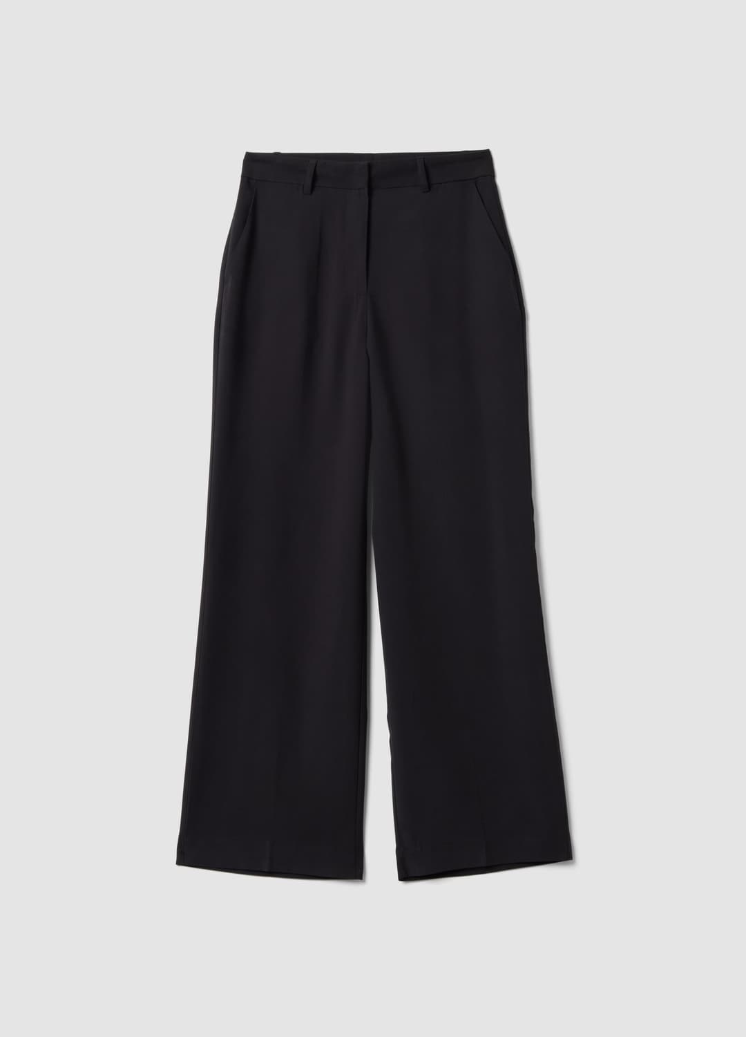 Schwarze Straight-fit-hose Aus Viskosemix | OVS Schwarze Straight-fit-hose Aus Viskosemix - 4 | OVS