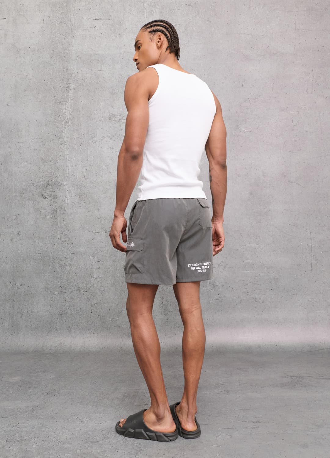 Cargo Swim Shorts Vintage Grey | OVS Cargo Swim Shorts Vintage Grey - 5 | OVS