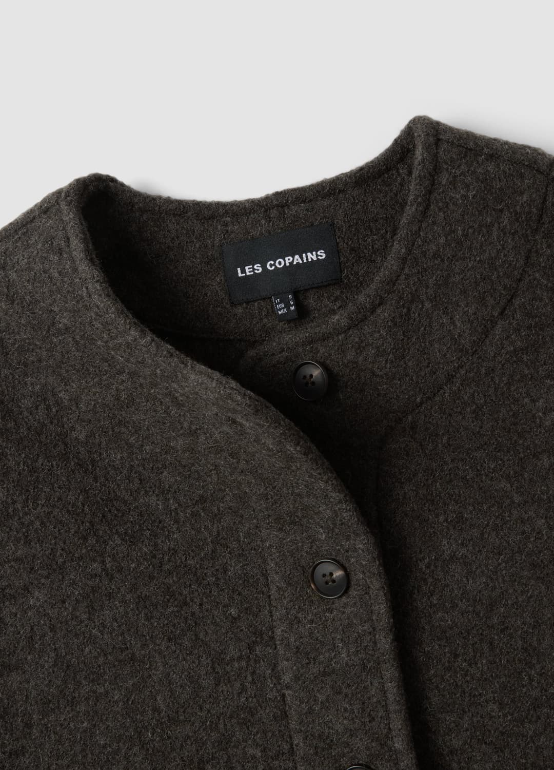 Schwarze Weste Aus Reiner Wolle Mit Rundhalsausschnitt Und Relaxed Fit | OVS Schwarze Weste Aus Reiner Wolle Mit Rundhalsausschnitt Und Relaxed Fit - 5 | OVS