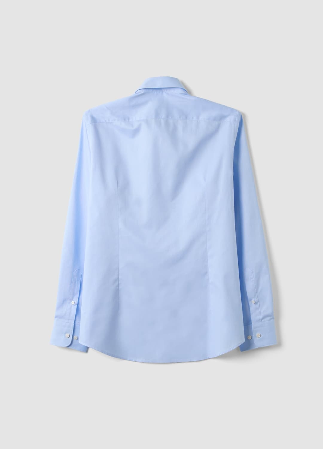 Camicia Azzurra In Puro Compact Cotton Con Collo Classico Slim Fit | OVS Camicia Azzurra In Puro Compact Cotton Con Collo Classico Slim Fit - 1 | OVS