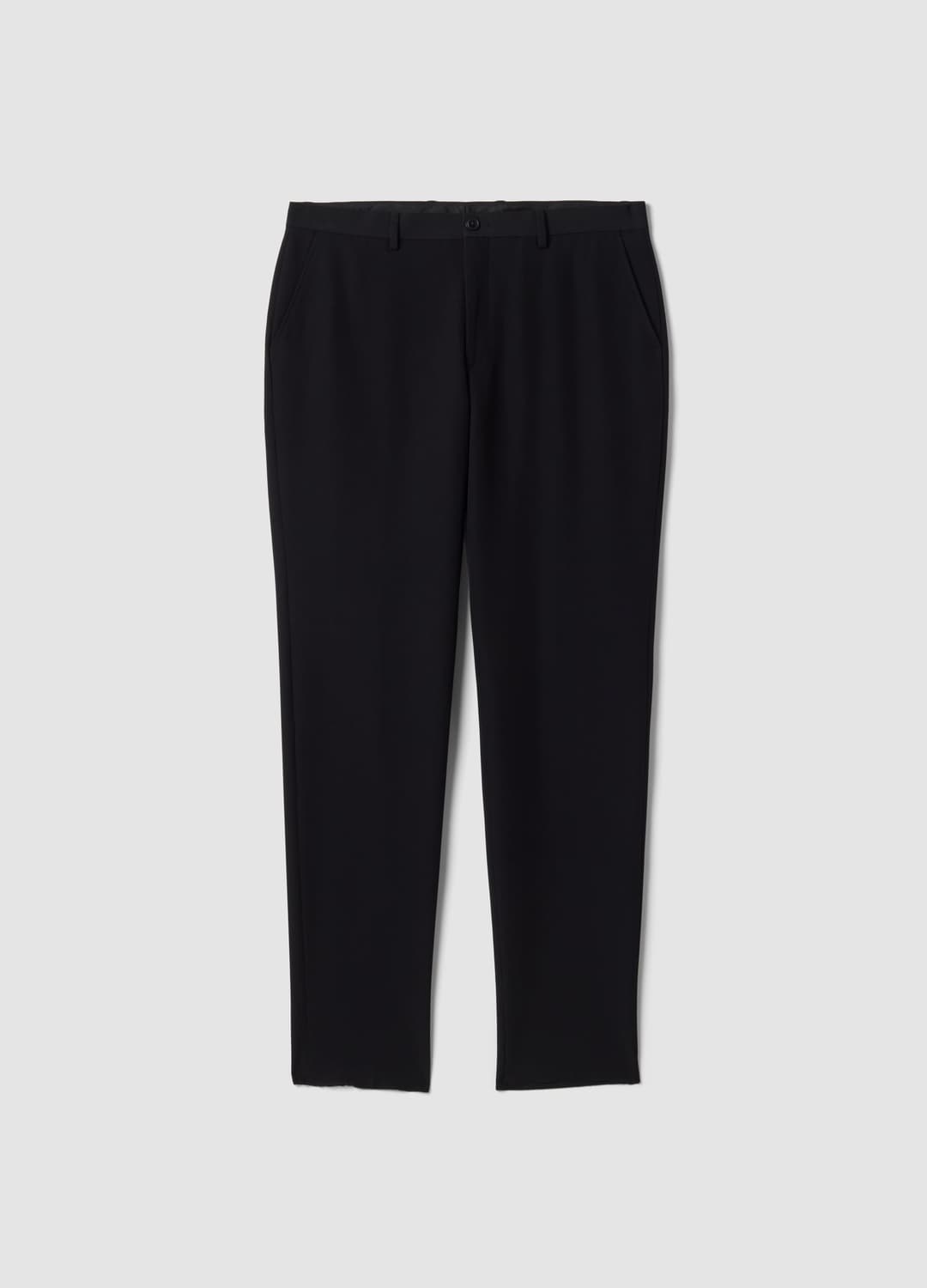 Pantaloni Formali Neri In Viscosa Elasticizzata Slim Fit | OVS Pantaloni Formali Neri In Viscosa Elasticizzata Slim Fit - 4 | OVS