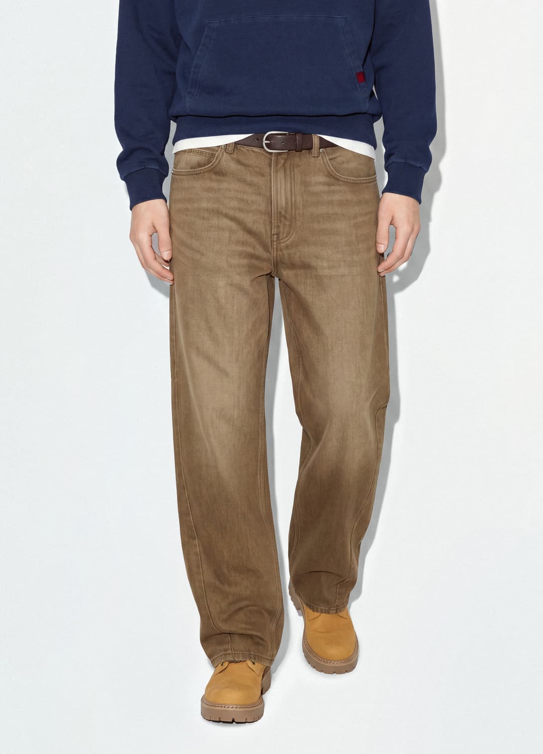 Jeans Marroni In Puro Cotone Barrel Fit | OVS Jeans Marroni In Puro Cotone Barrel Fit - 2 | OVS